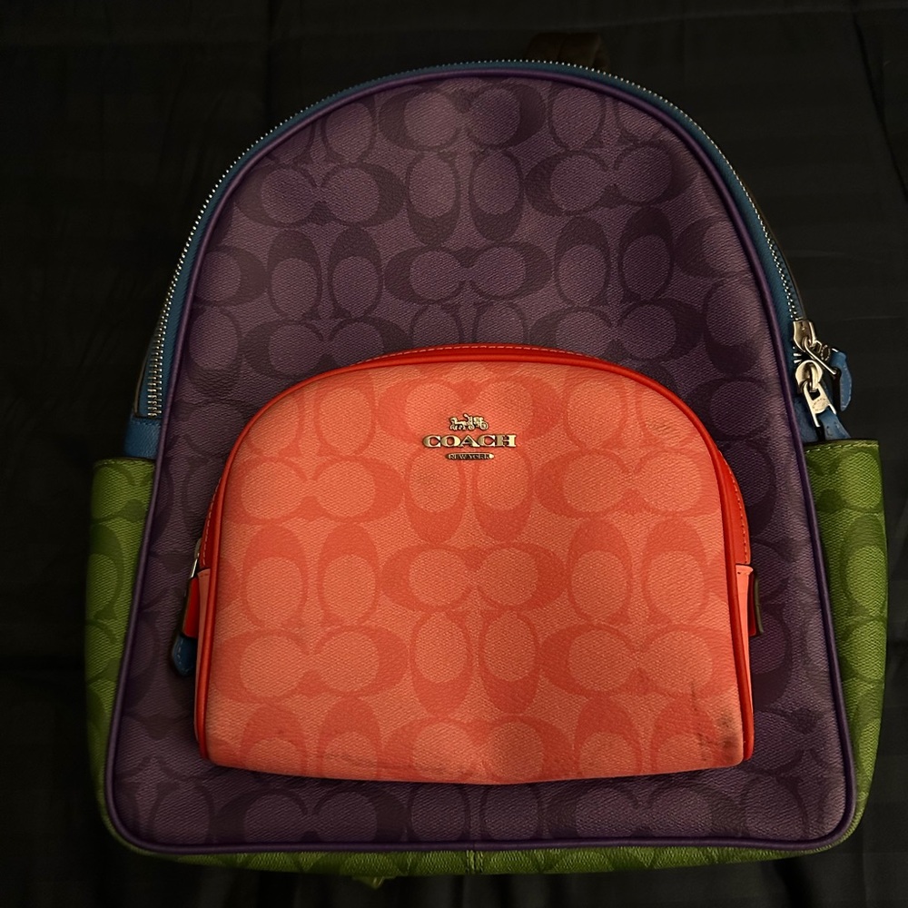 Coach Multicolor Backpack - image 1